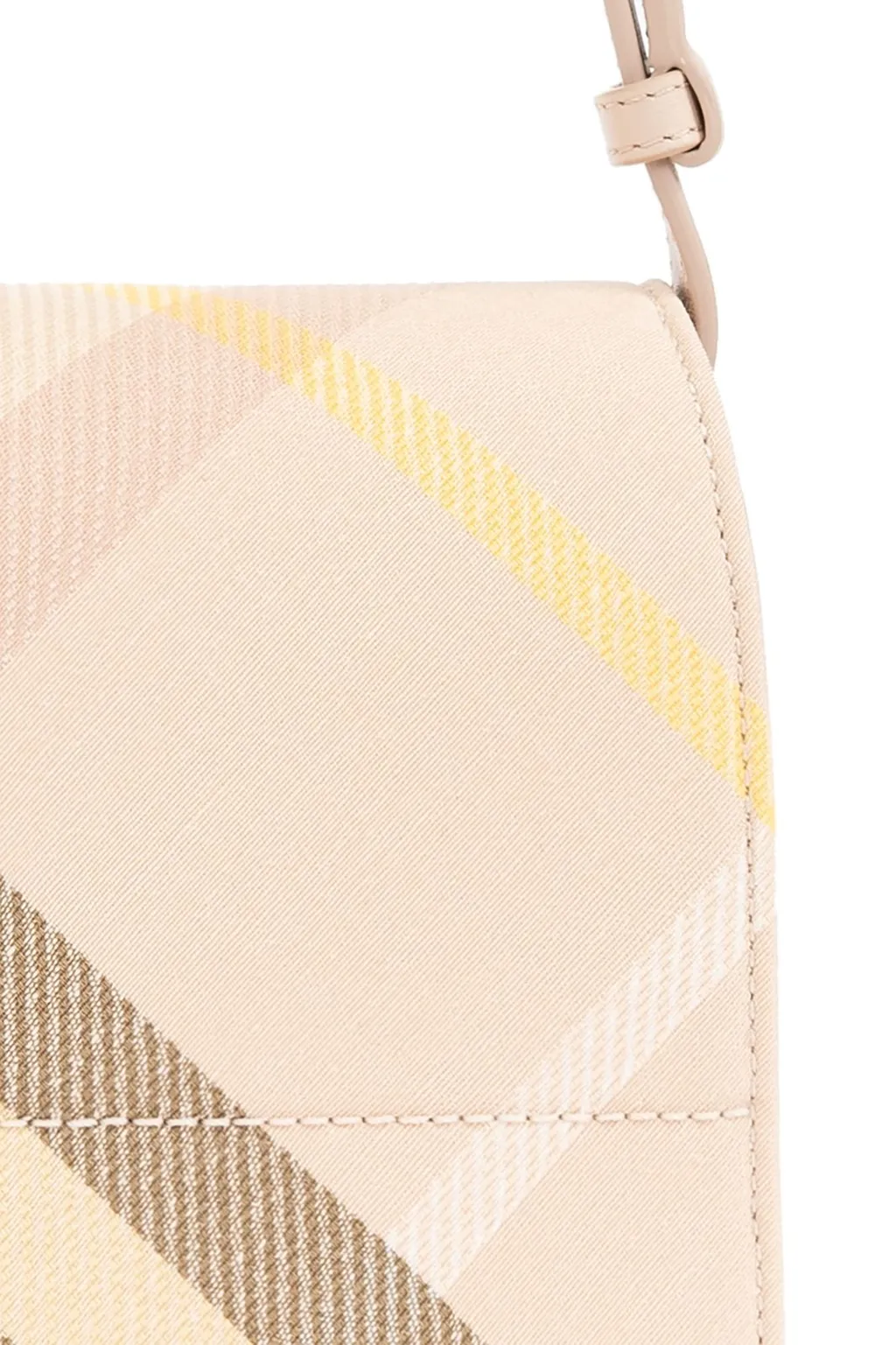 Snip Check Detailed Crossbody Bag