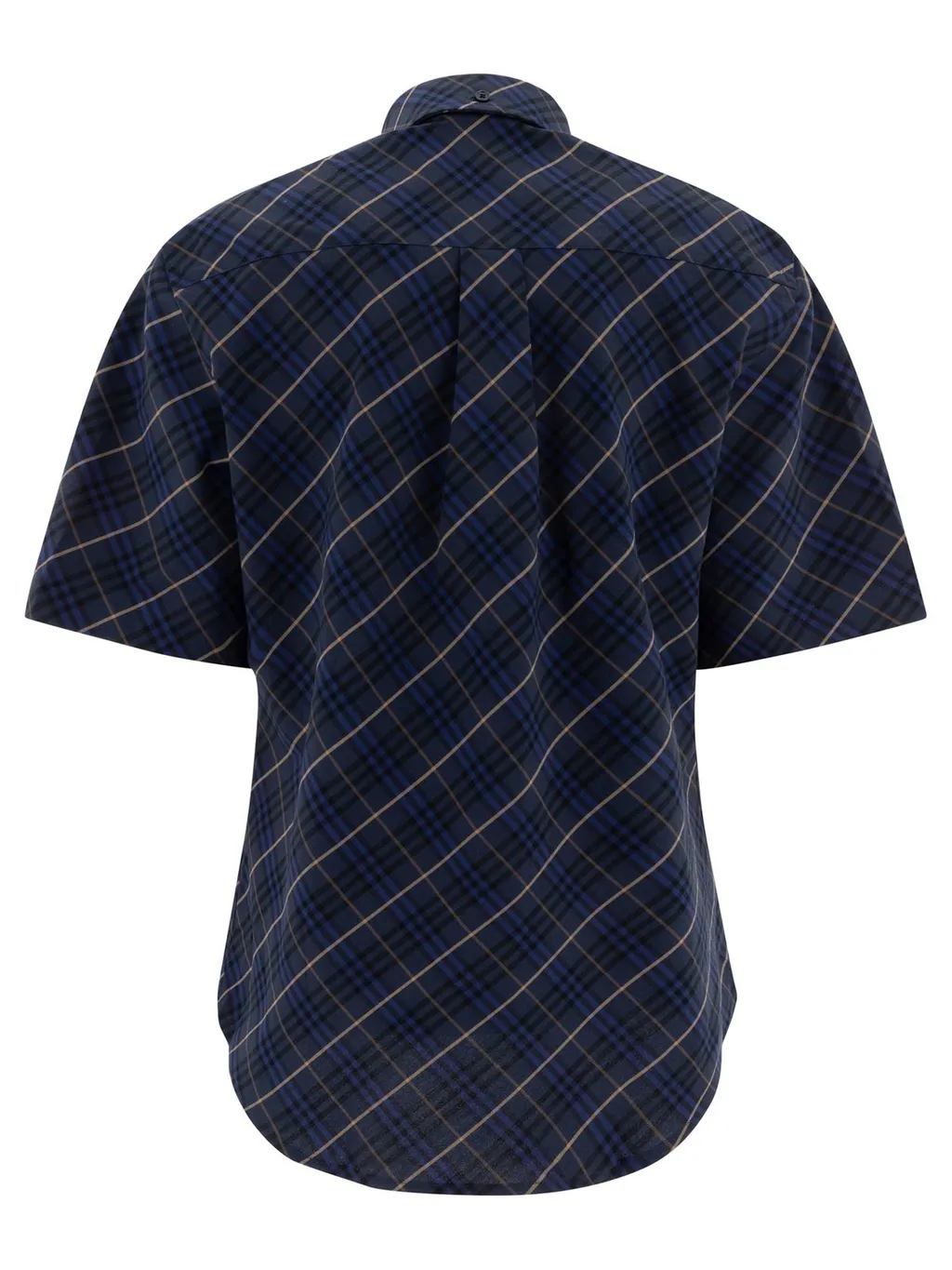 Checked Short-Sleeved Shirt