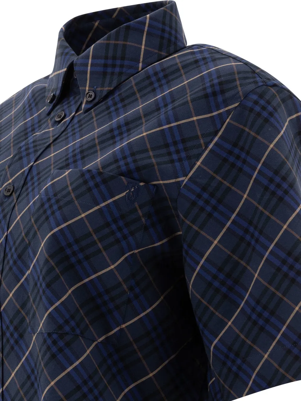 Checked Short-Sleeved Shirt