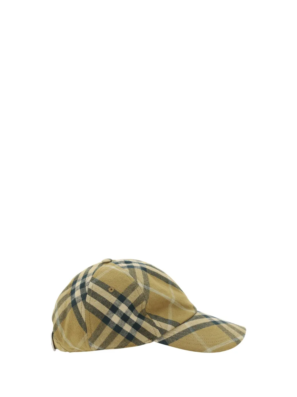 Check Printed Baseball Cap