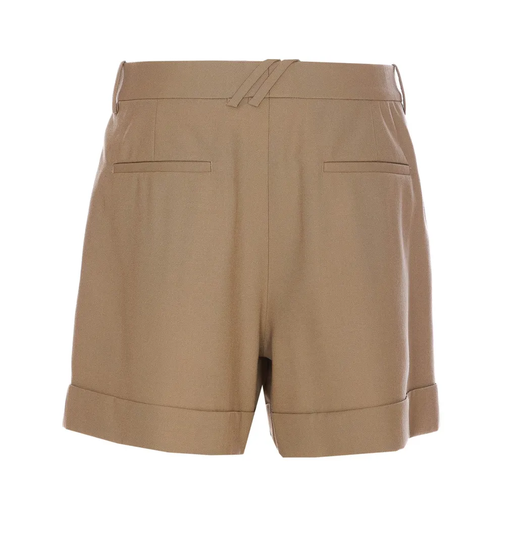 Logo Detailed Tailored Shorts