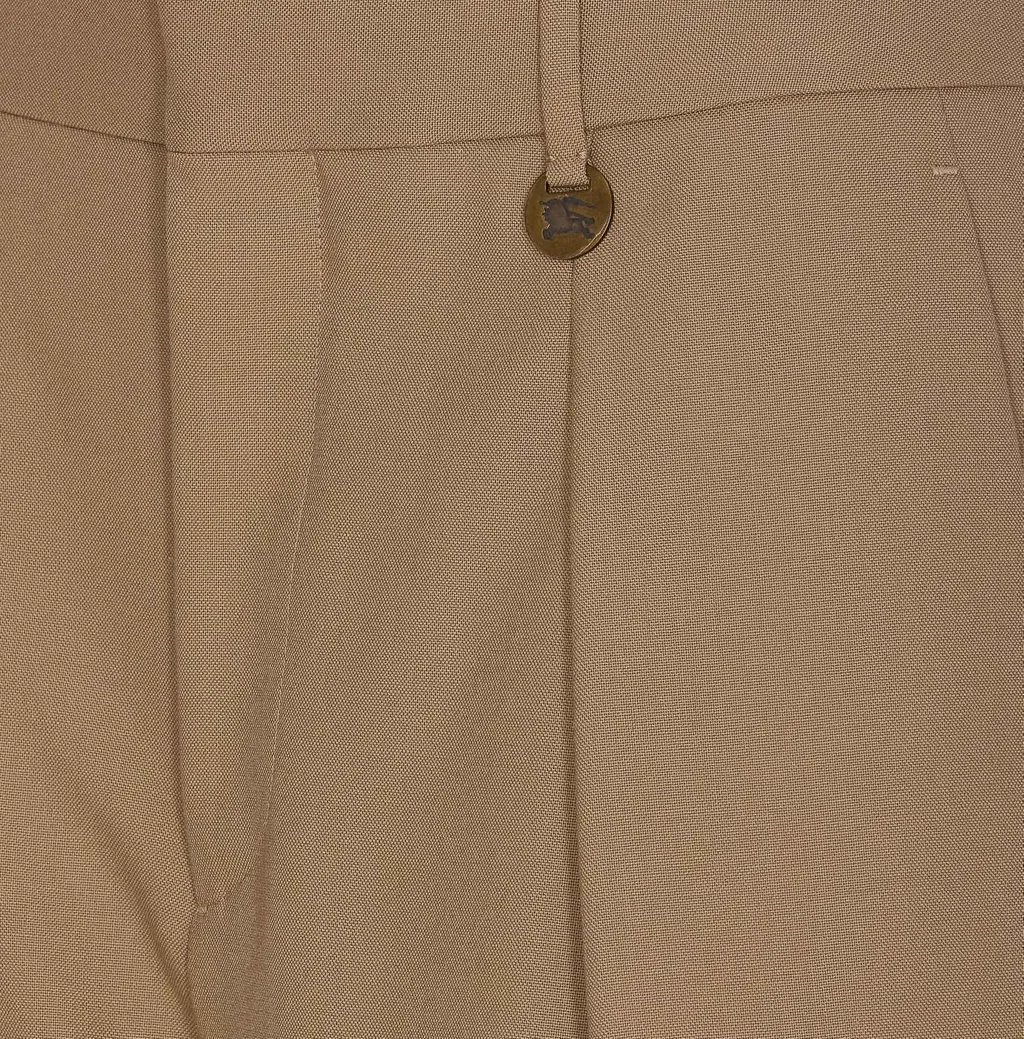 Logo Detailed Tailored Shorts