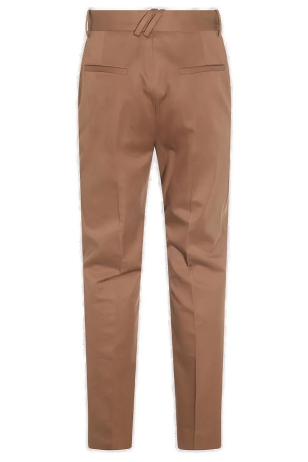 Tapered-Leg Tailored Trousers