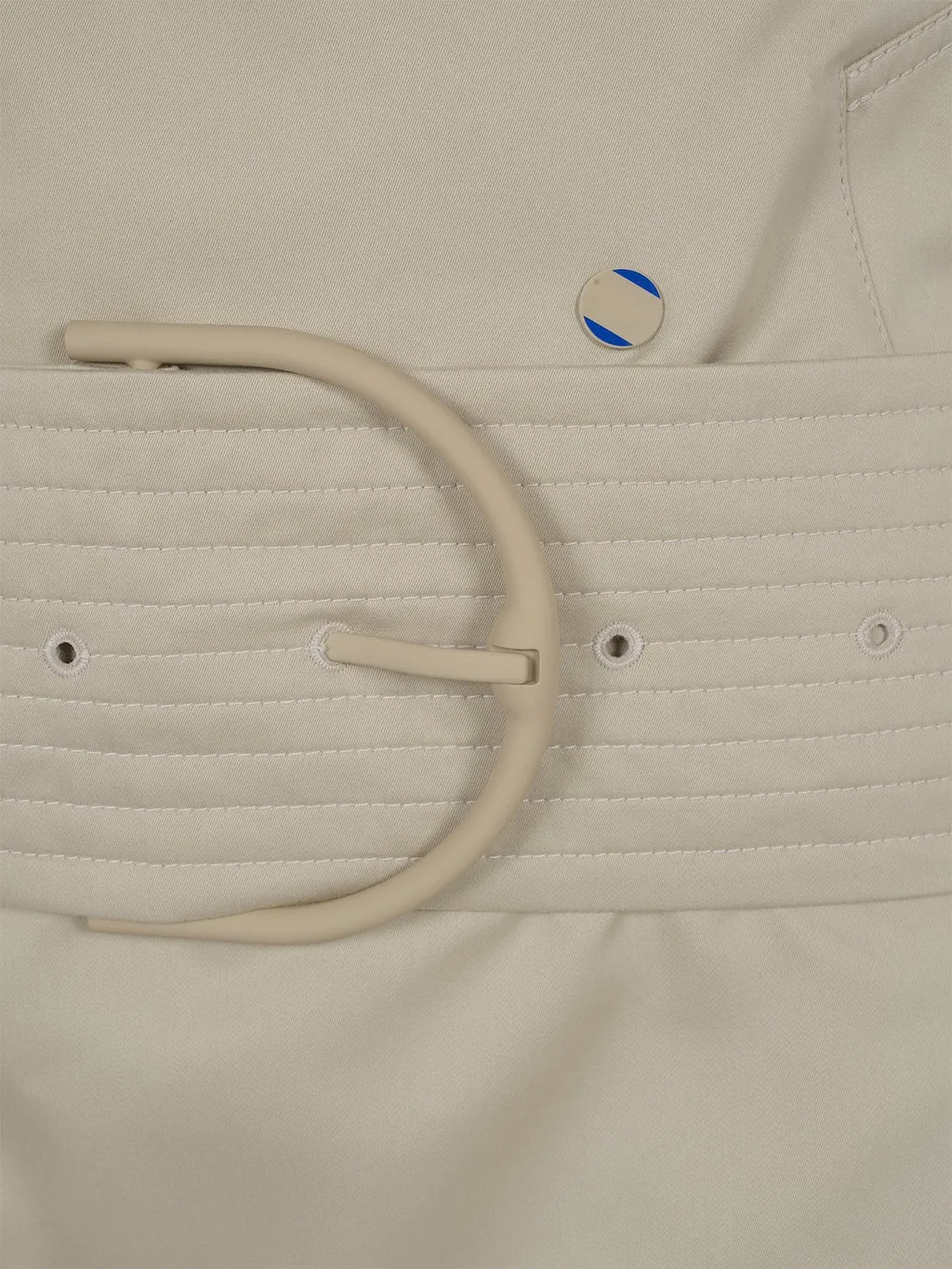 Mid-Length Belted Trench Coat