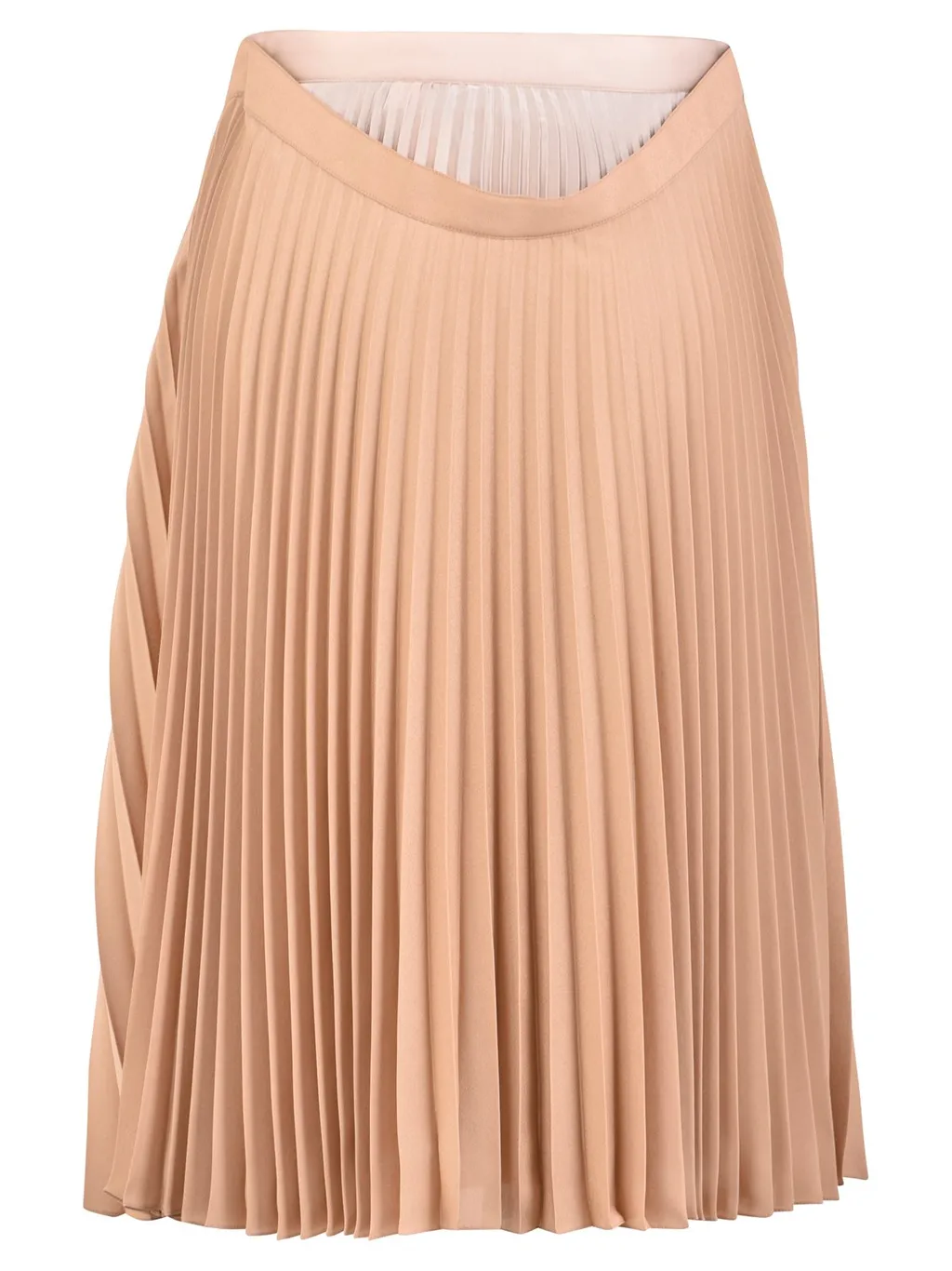 Layered Pleated Skirt