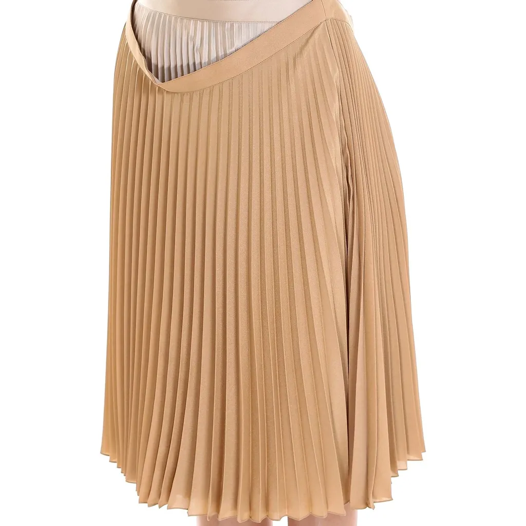 Layered Pleated Skirt