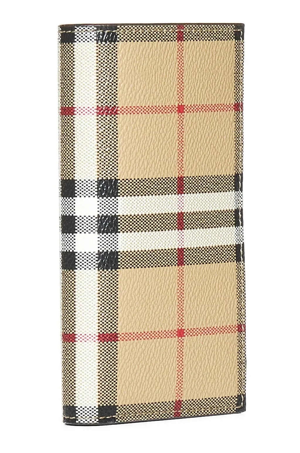 Checked Zip-Up Wallet