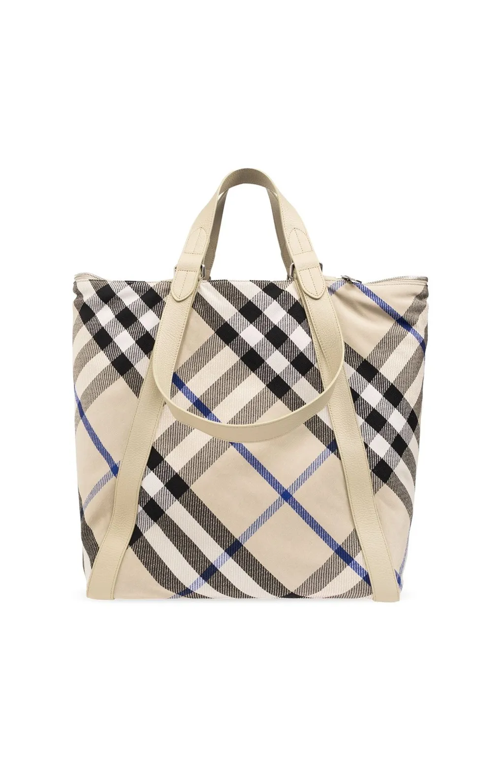 Festival Checked Top Handle Bag
