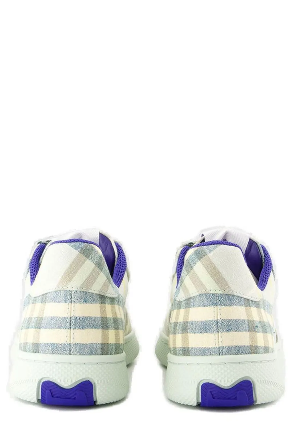 Terrace Checked Lace-Up Sneakers
