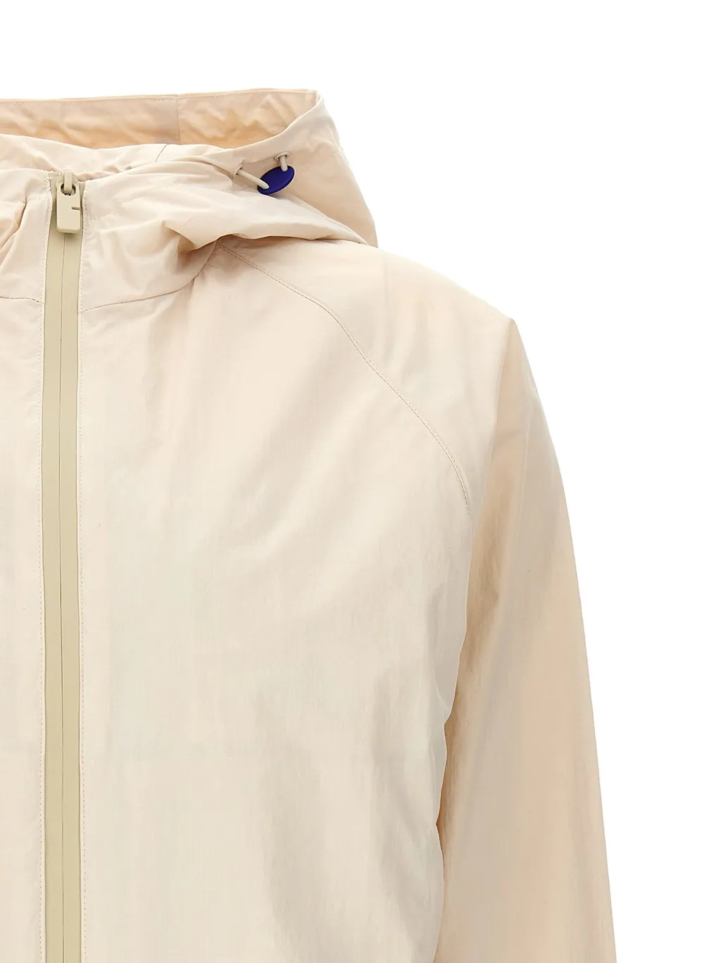 Equestrian Knight Hooded Cropped Zip-Up Jacket