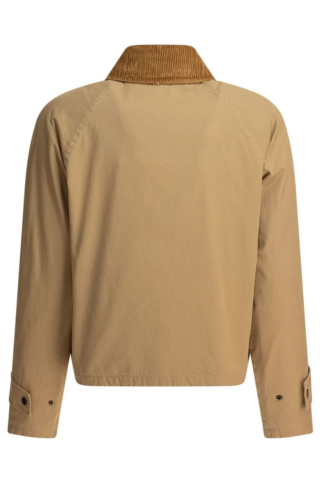 Press-Stud Cropped Jacket