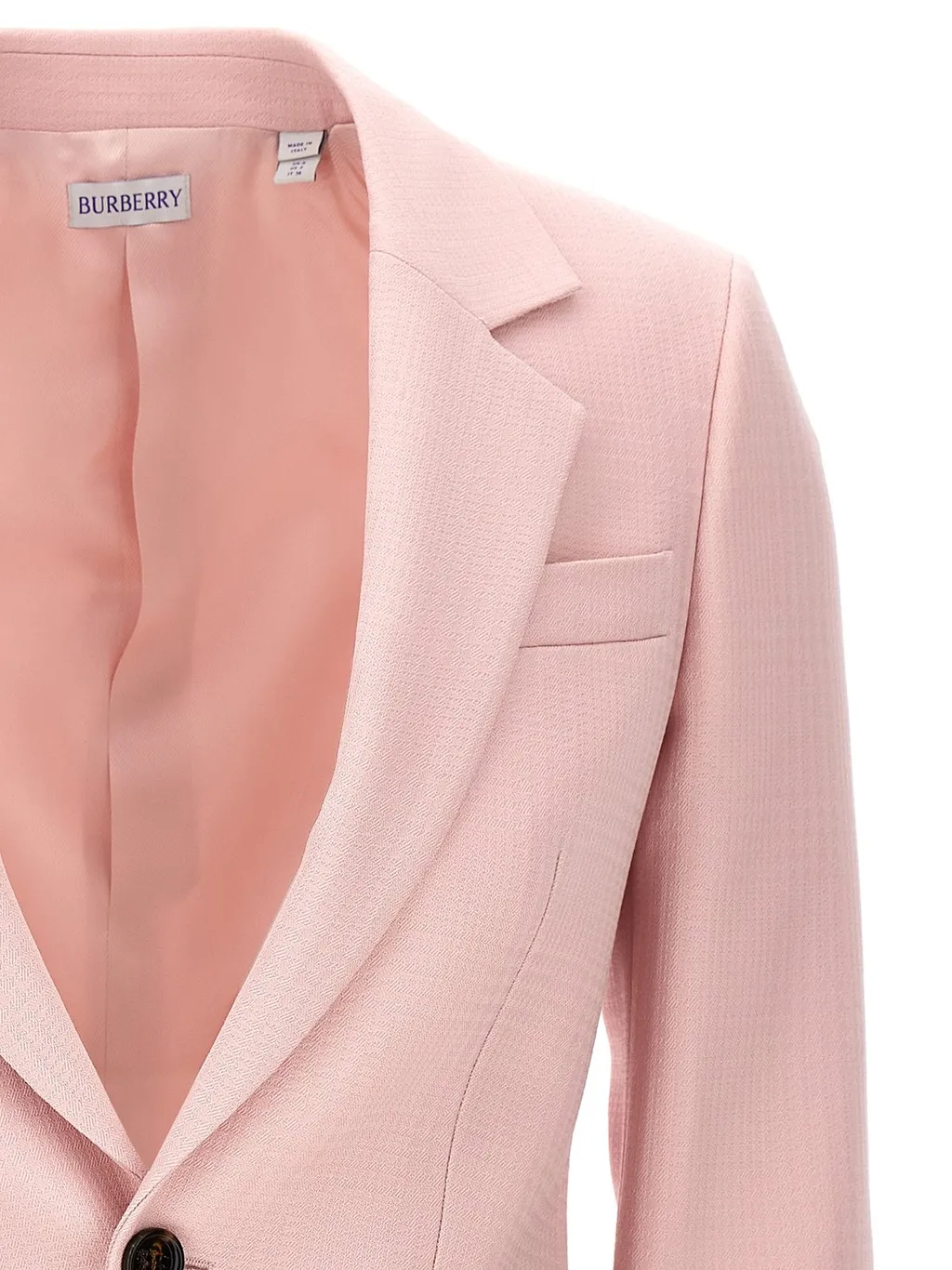 Single-Breasted Tailored Blazer