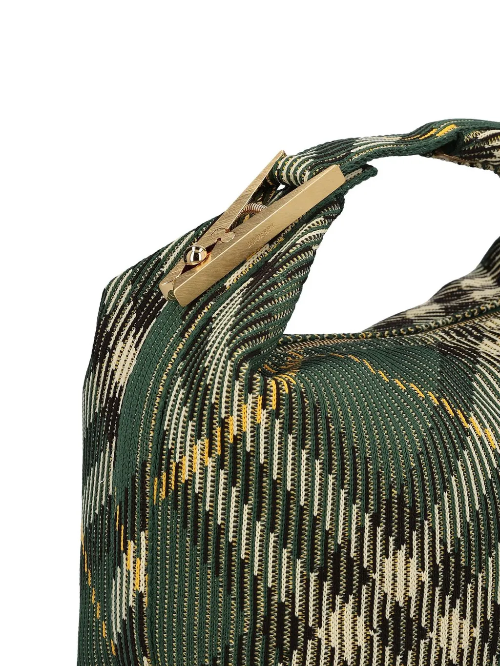 Medium Peg Check-Pattern Tote Bag