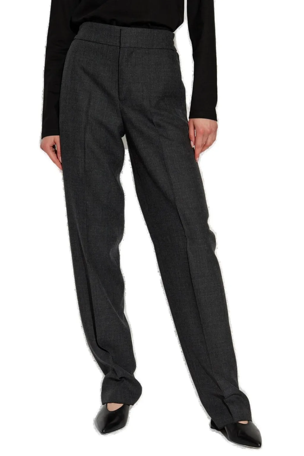 Tailored Straight-Leg Trousers