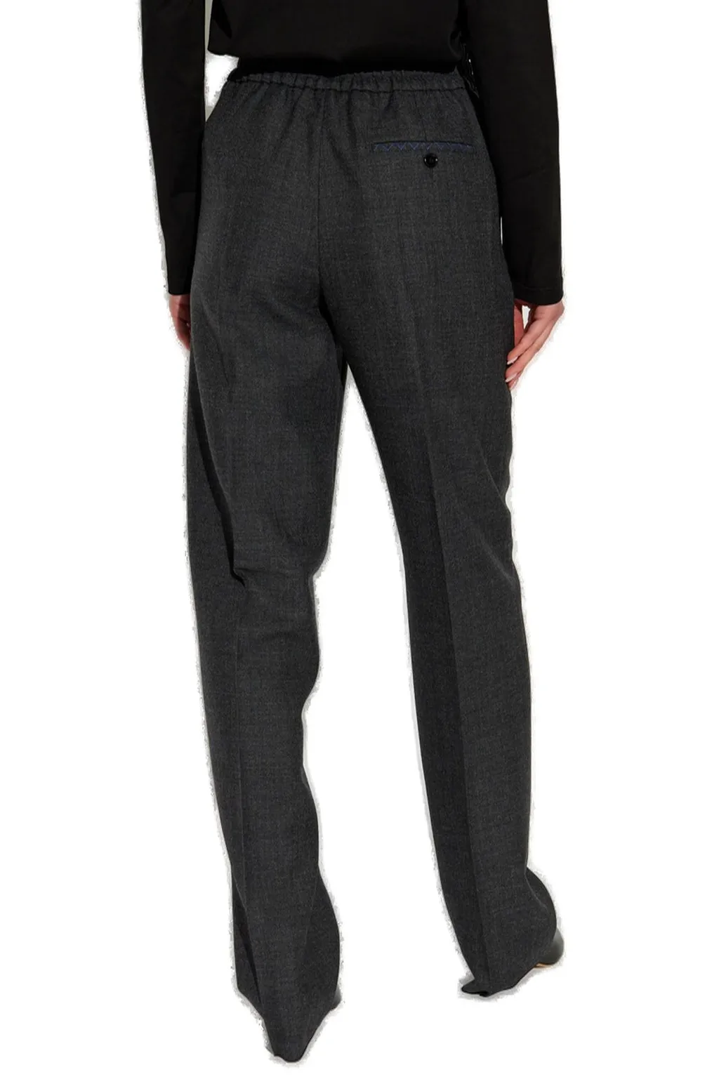 Tailored Straight-Leg Trousers