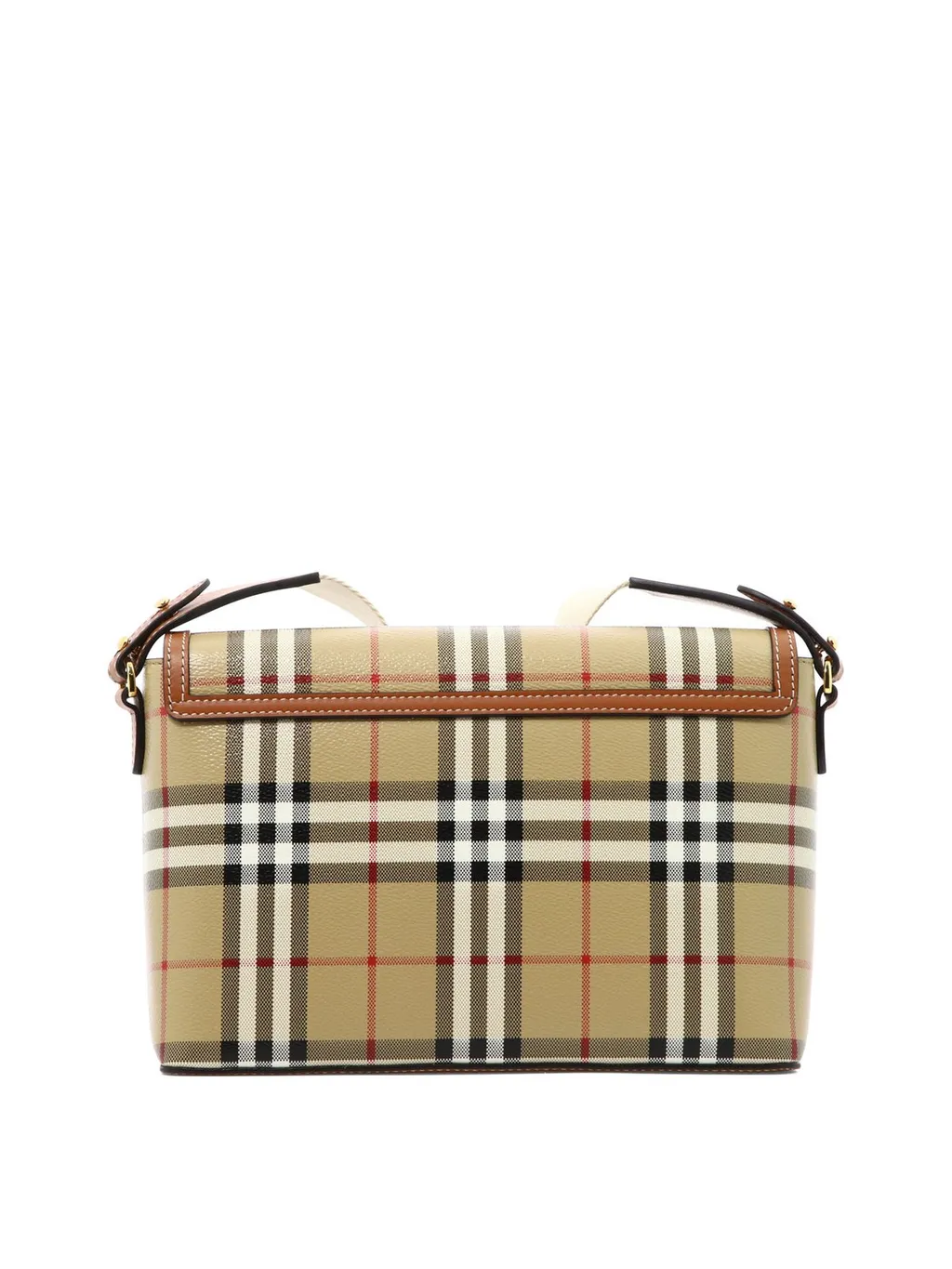 Note Checked Crossbody Bag