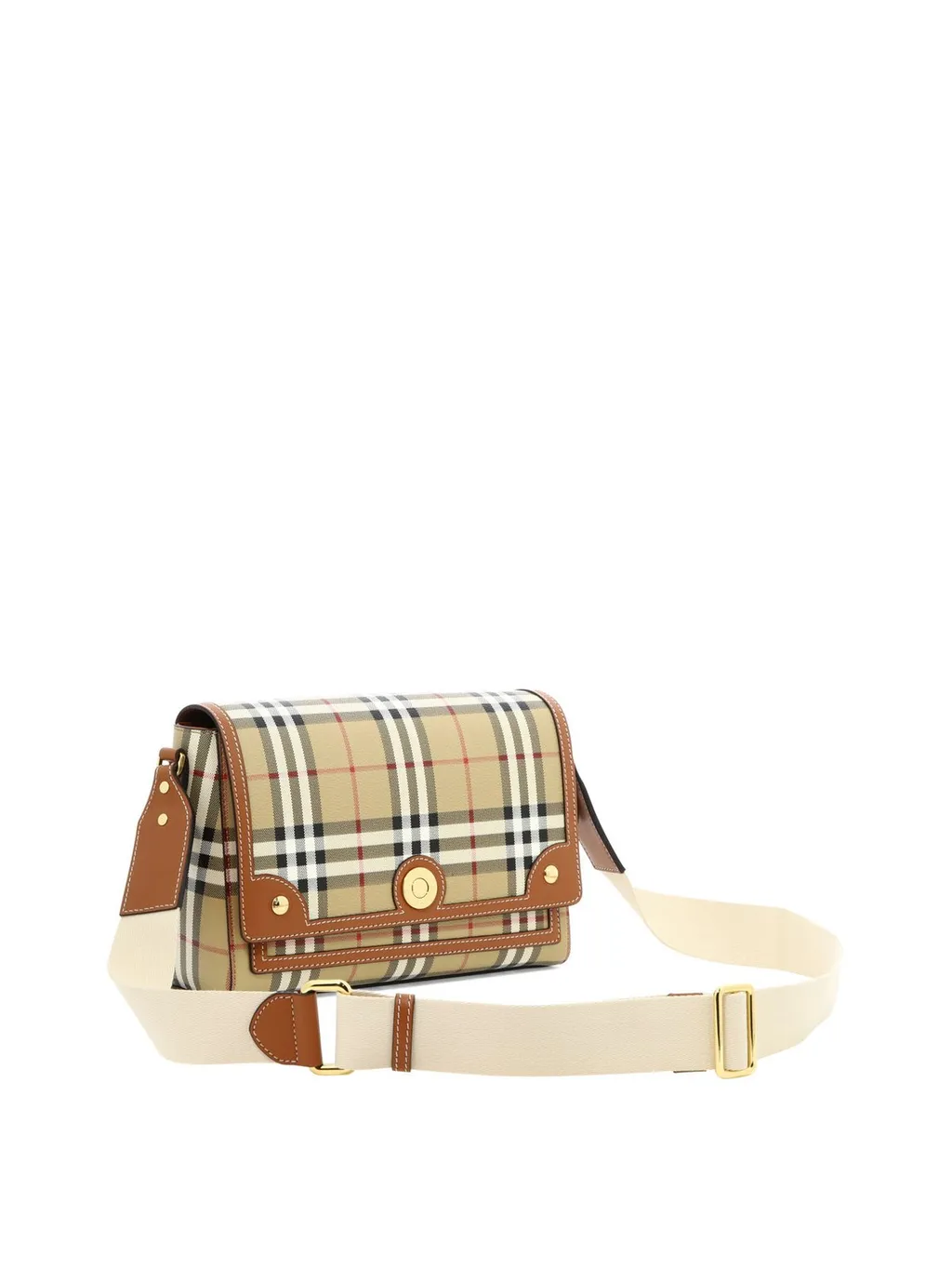 Note Checked Crossbody Bag