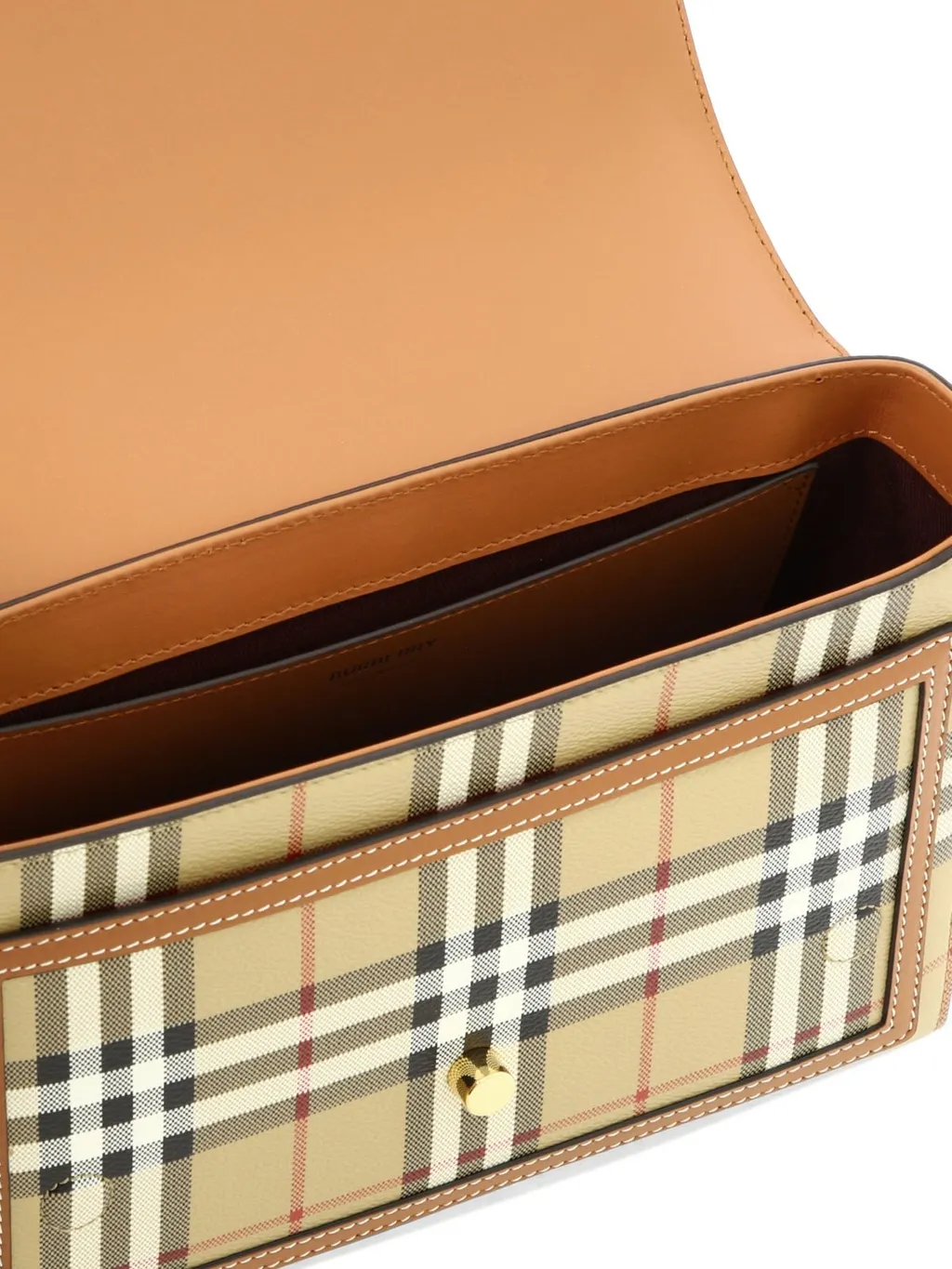 Note Checked Crossbody Bag