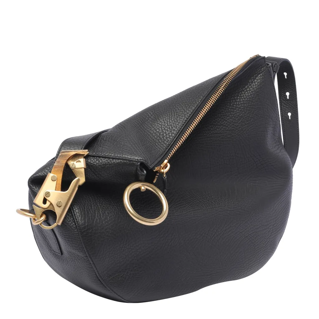 Medium Knight Ring Detailed Shoulder Bag