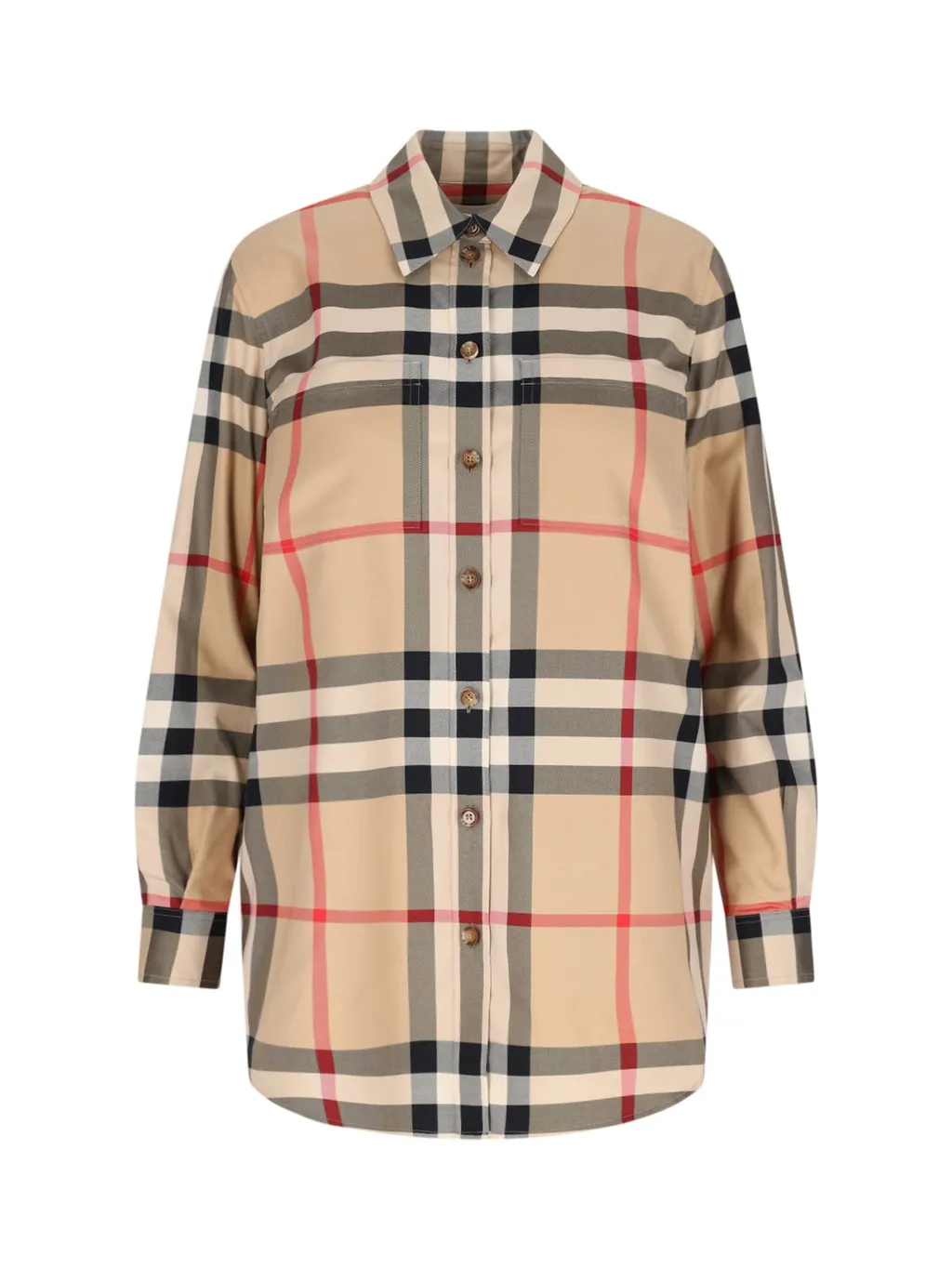 Checked Buttoned Shirt