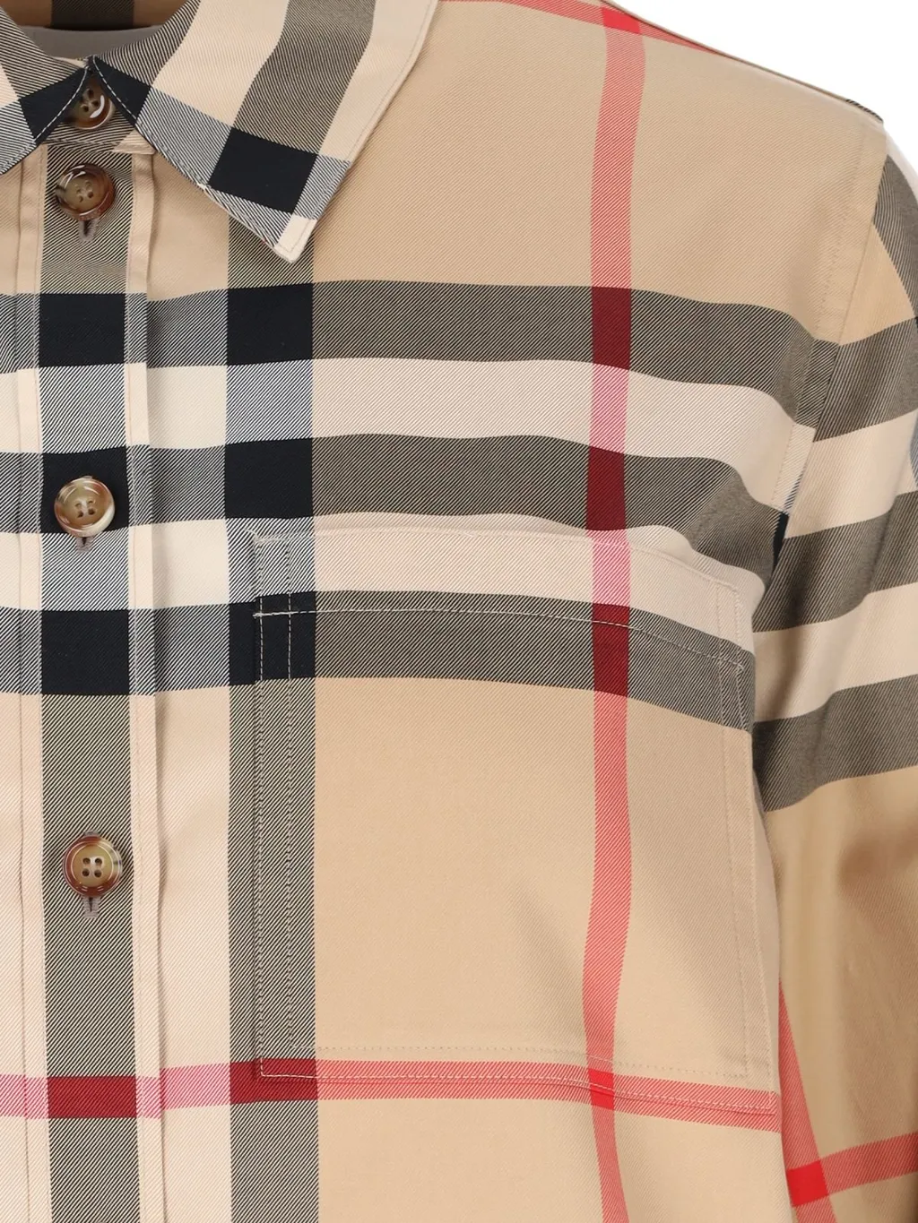 Checked Buttoned Shirt
