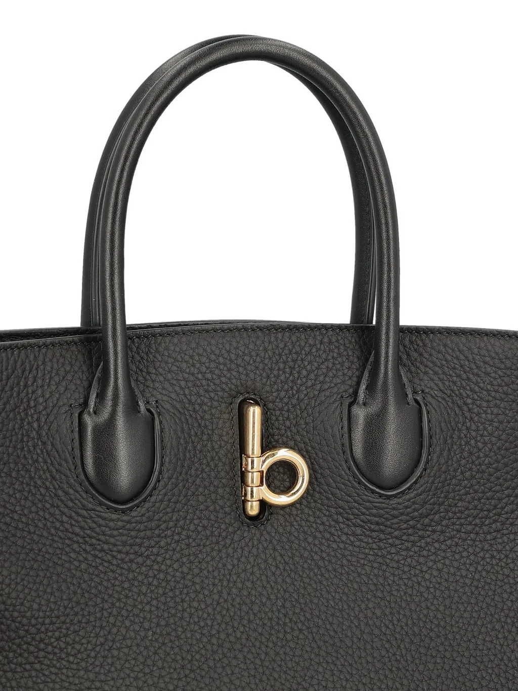Logo Detailed Top Handle Bag