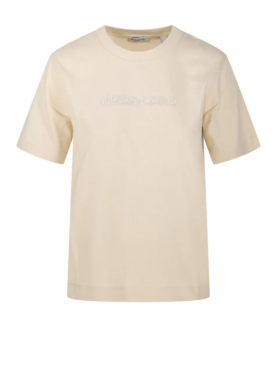 Logo Embroidered Crewneck T-Shirt