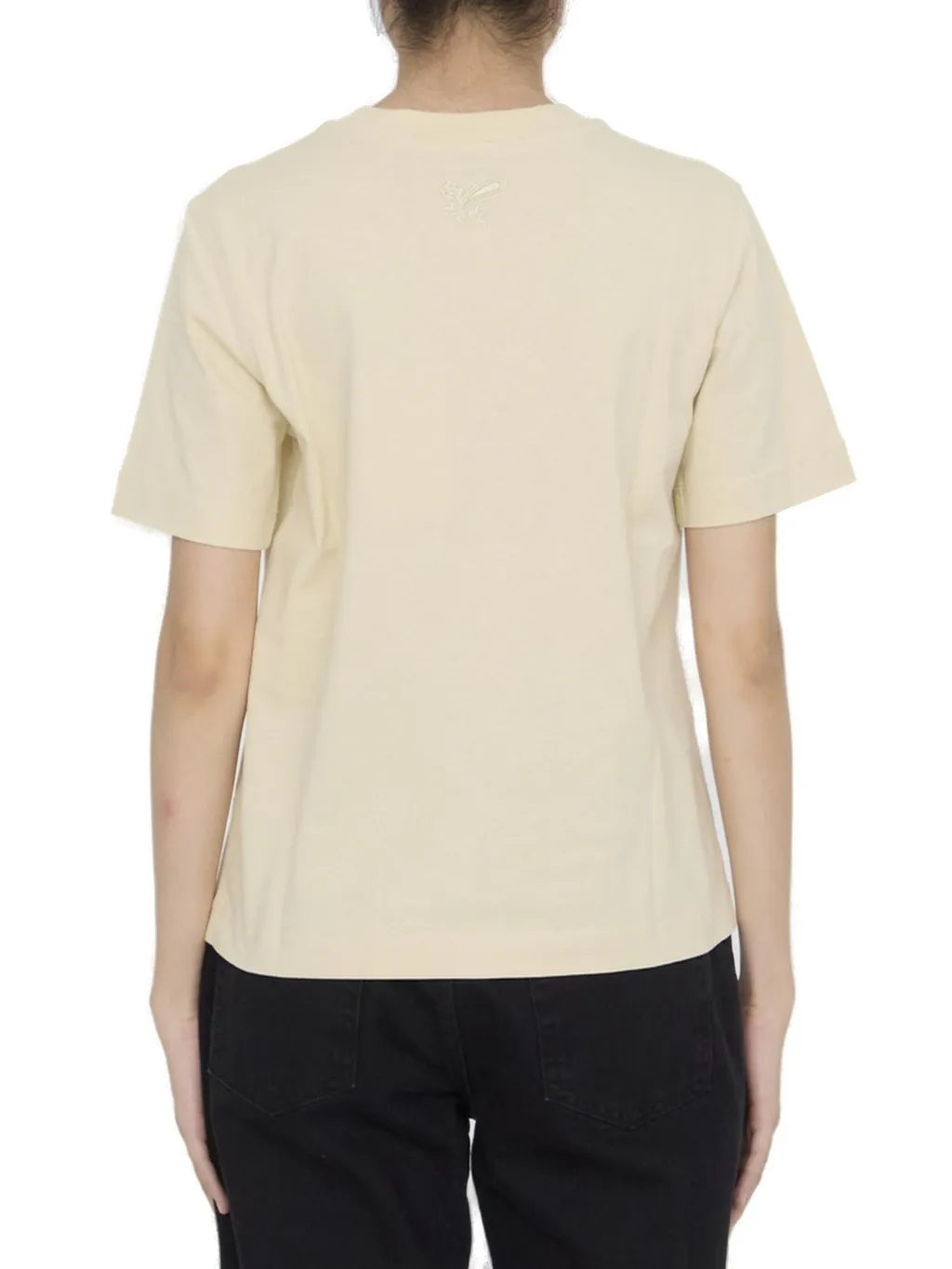Logo Embroidered Crewneck T-Shirt