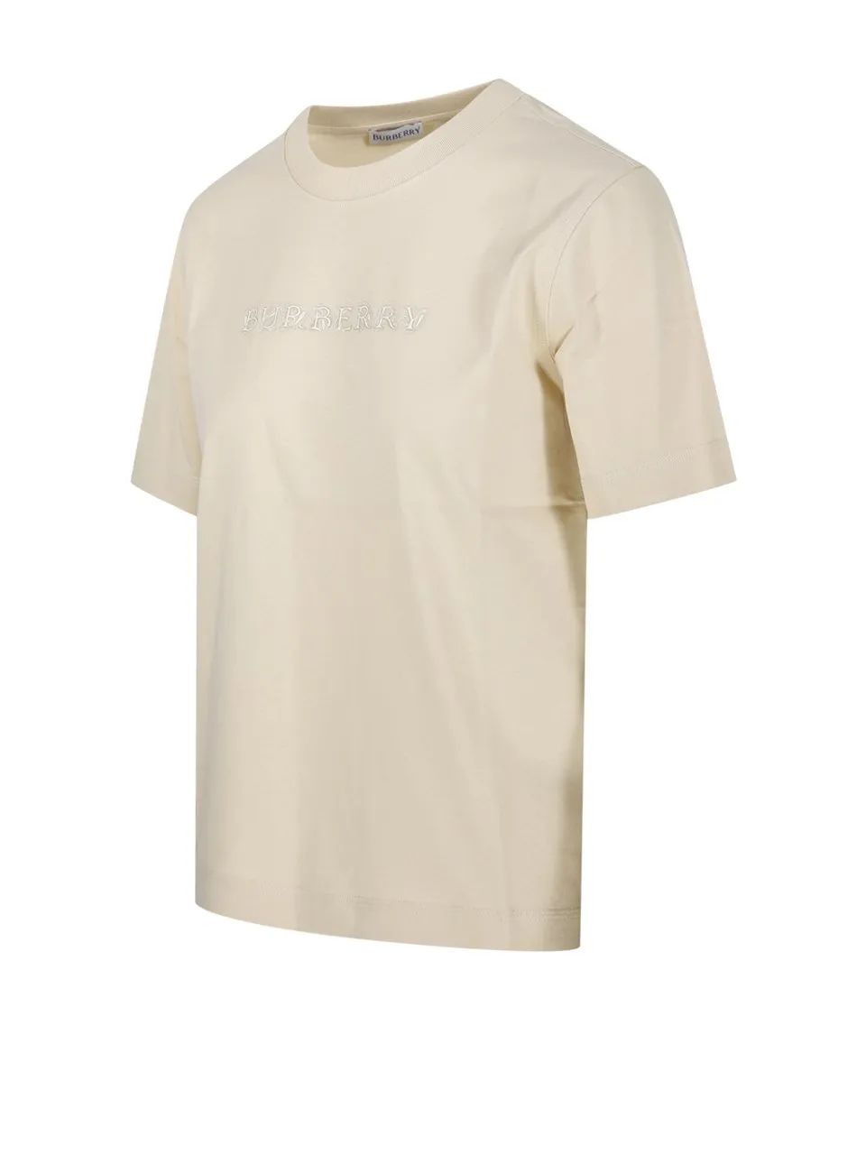 Logo Embroidered Crewneck T-Shirt