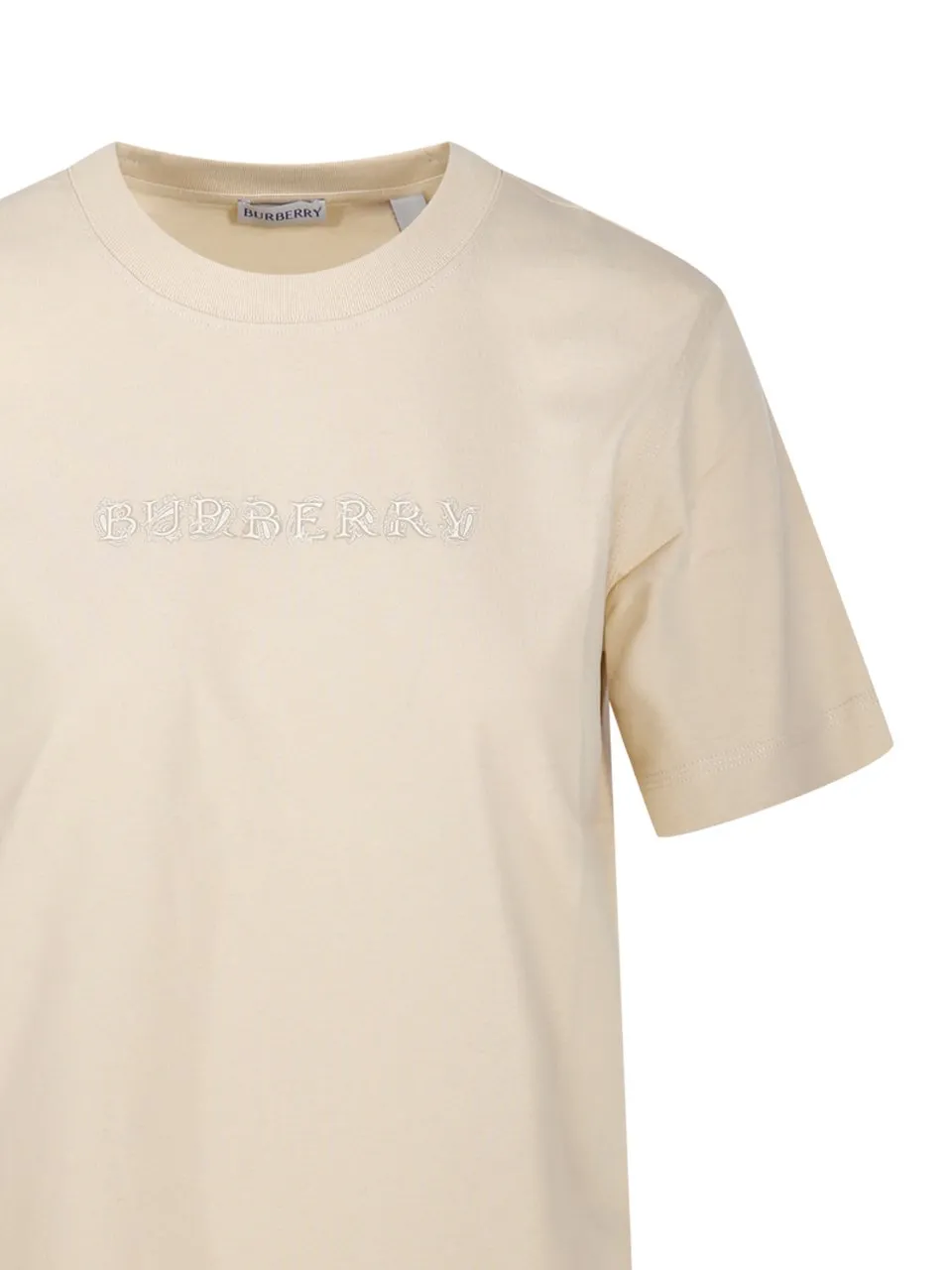 Logo Embroidered Crewneck T-Shirt