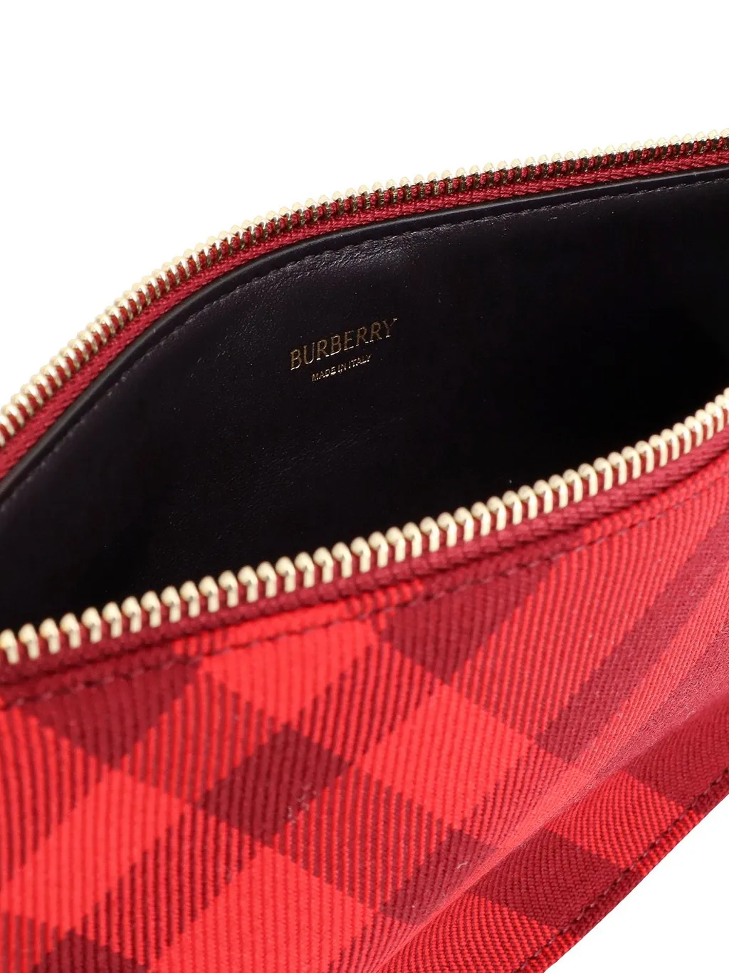 Mini Shield Check-Pattern Bell-Charm Shoulder Bag