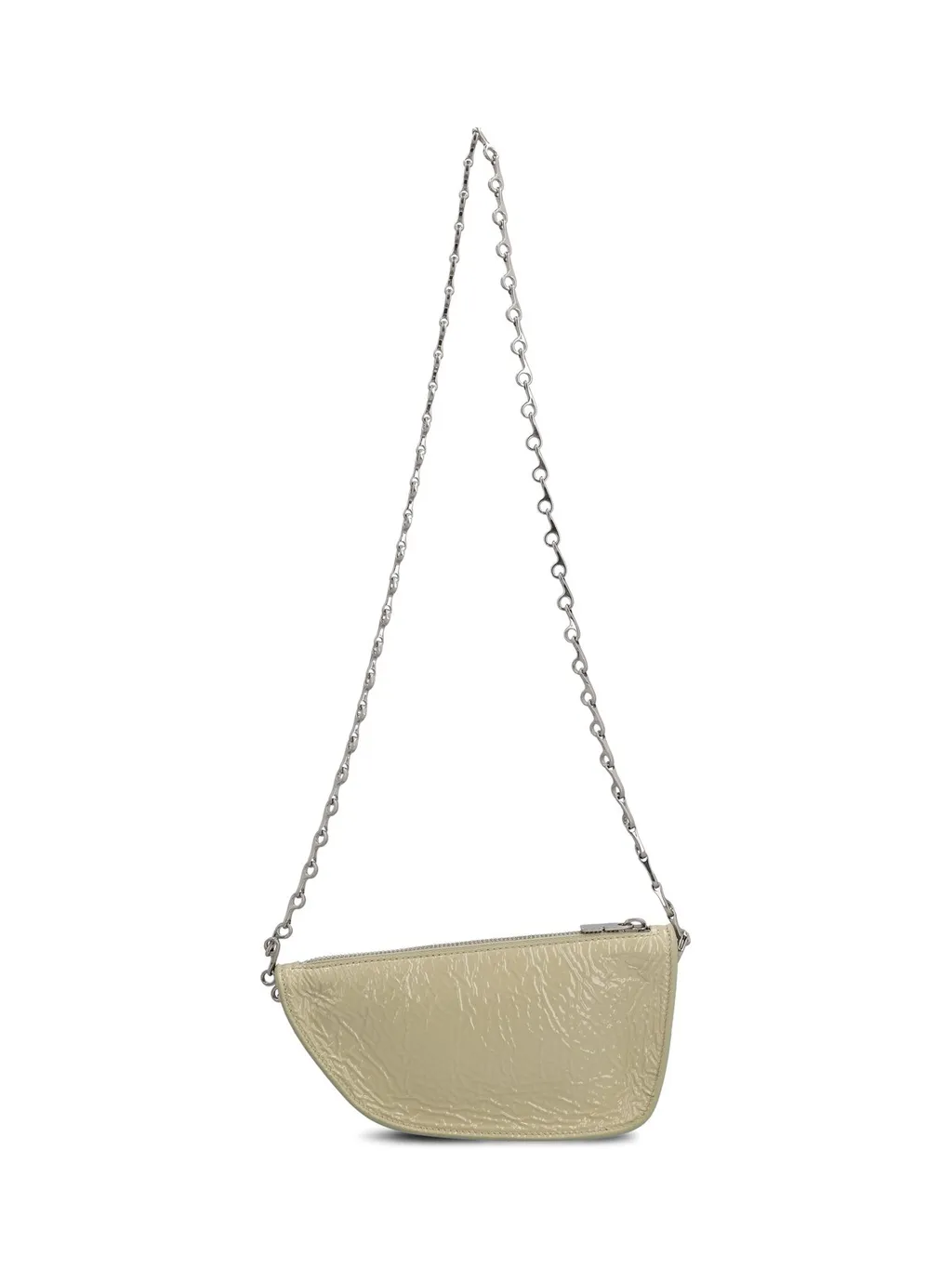 Asymmetric Chain-Linked Crossbody Bag