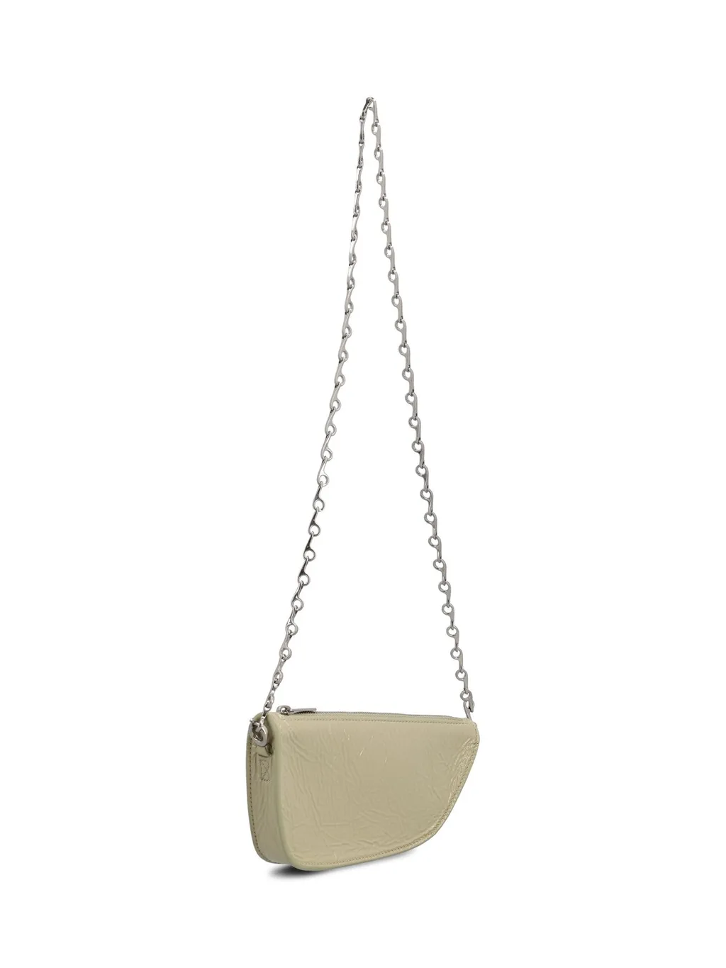 Asymmetric Chain-Linked Crossbody Bag