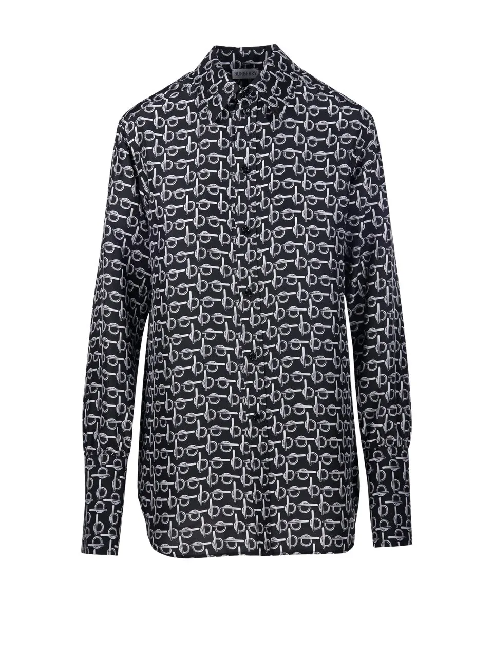 B Jacquard Long Sleeved Shirt
