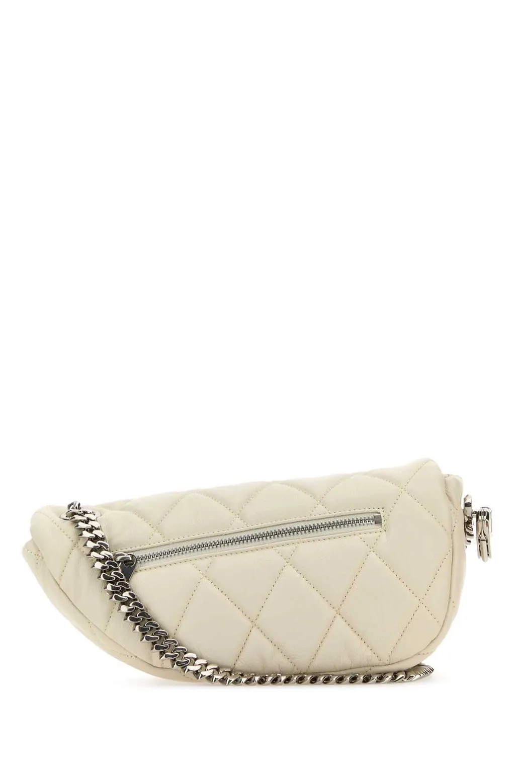 Shield Lock Quilted Shoulder Bag