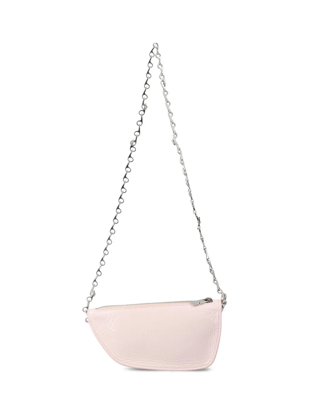 Asymmetric Chain-Linked Shoulder Bag