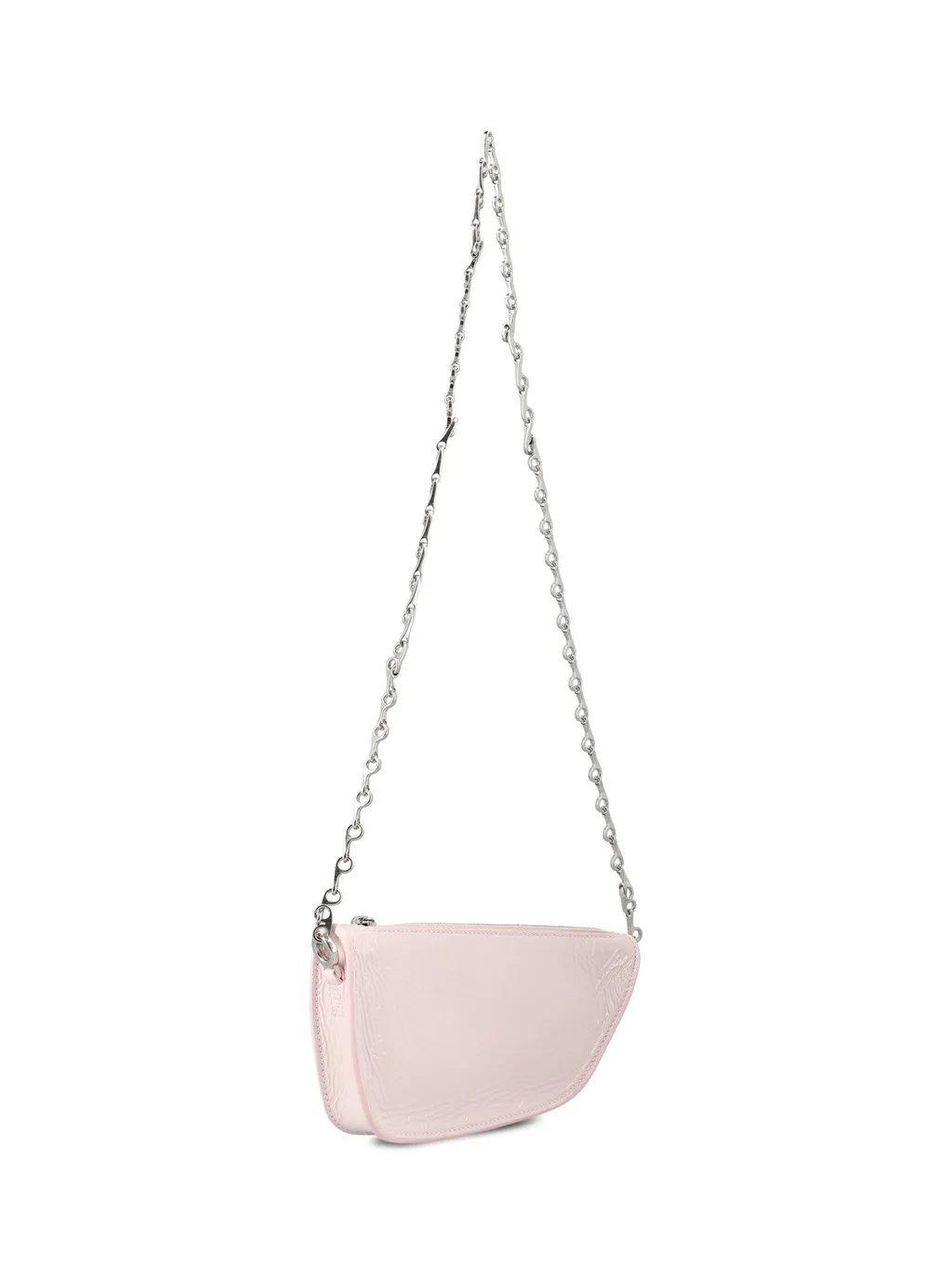 Asymmetric Chain-Linked Shoulder Bag