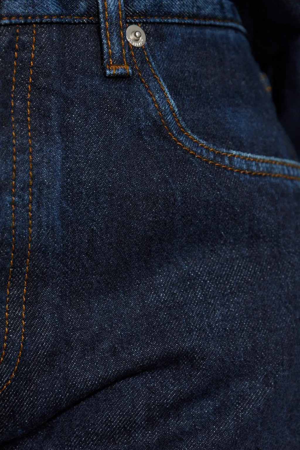 Logo Patch Straight-Leg Jeans