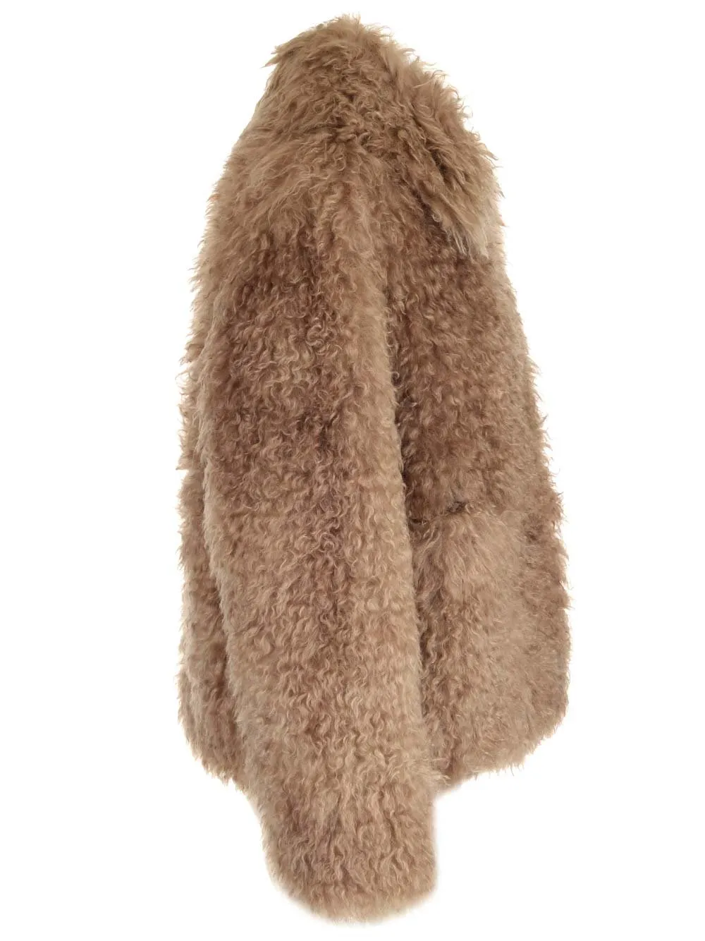 Concealed Fastened Textured Jacket