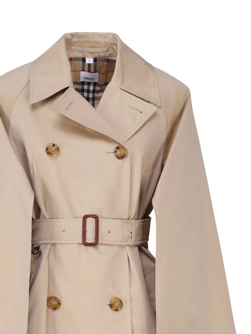 Double-Breasted Belted Coat
