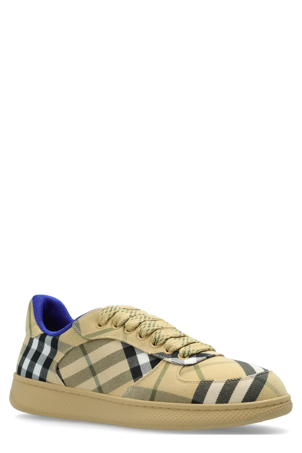 Terrace Checked Lace-Up Sneakers
