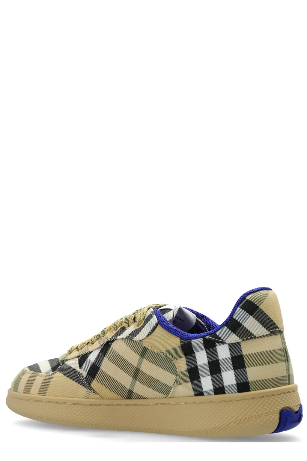 Terrace Checked Lace-Up Sneakers