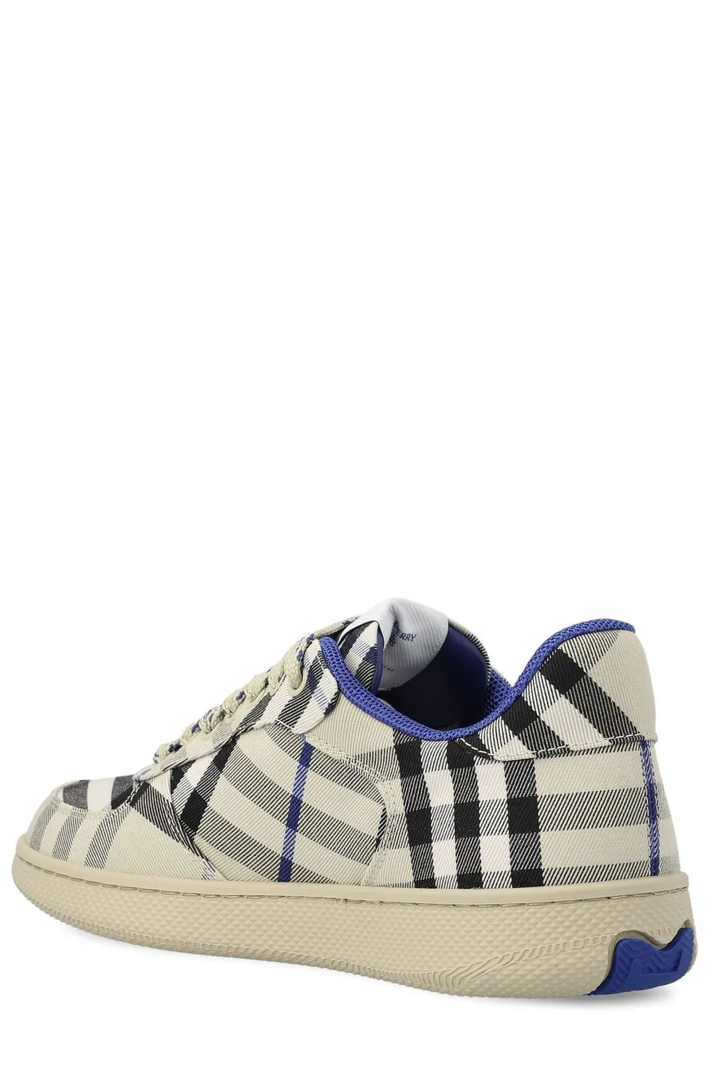 Terrace Checked Lace-Up Sneakers