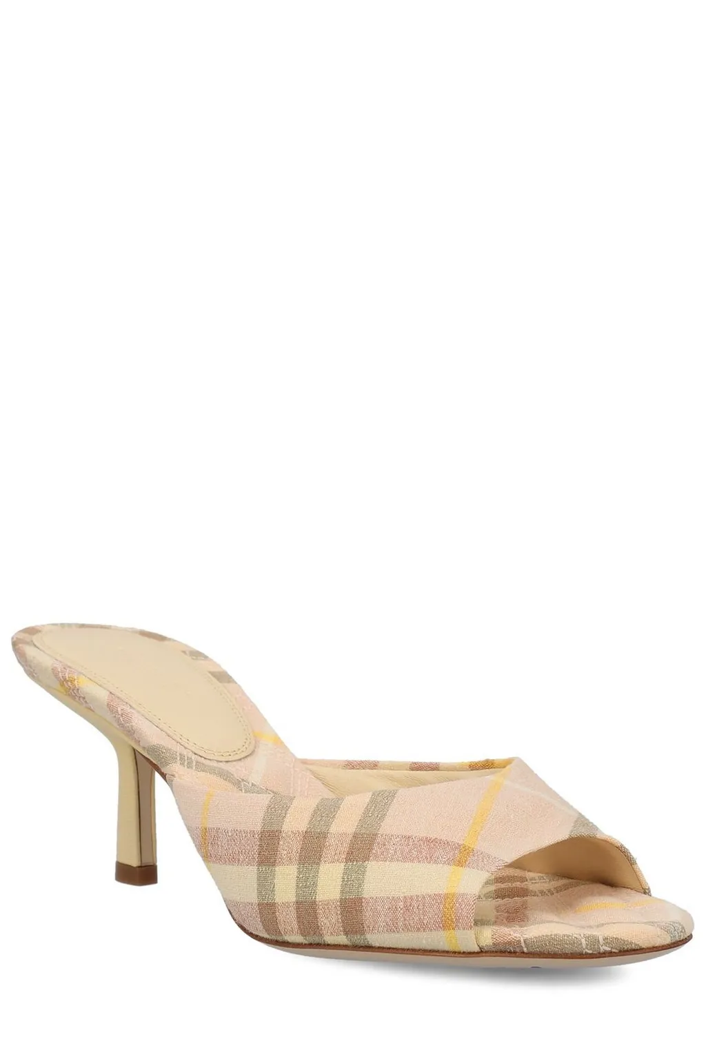 Mews Checked Slip-On Mules