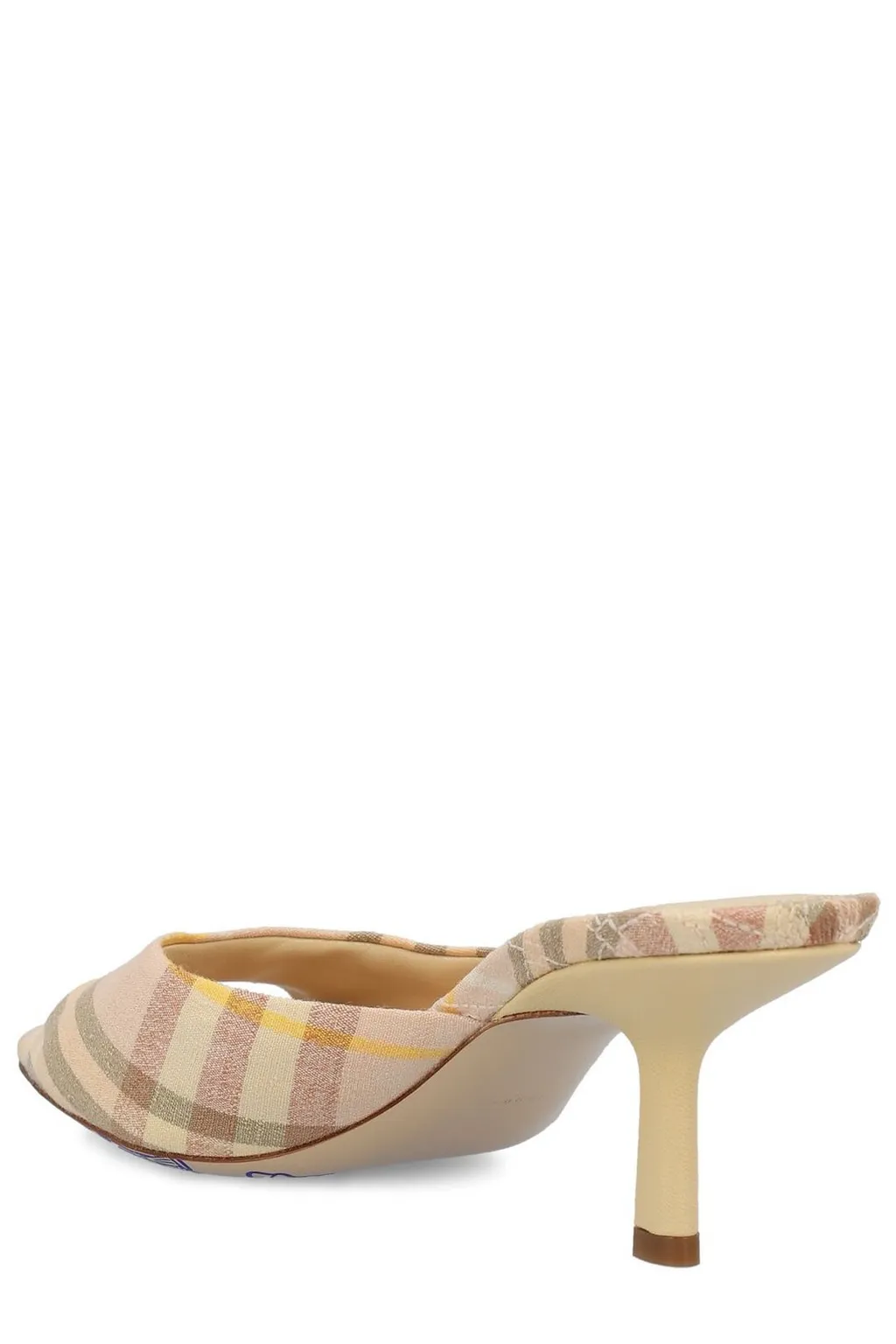Mews Checked Slip-On Mules
