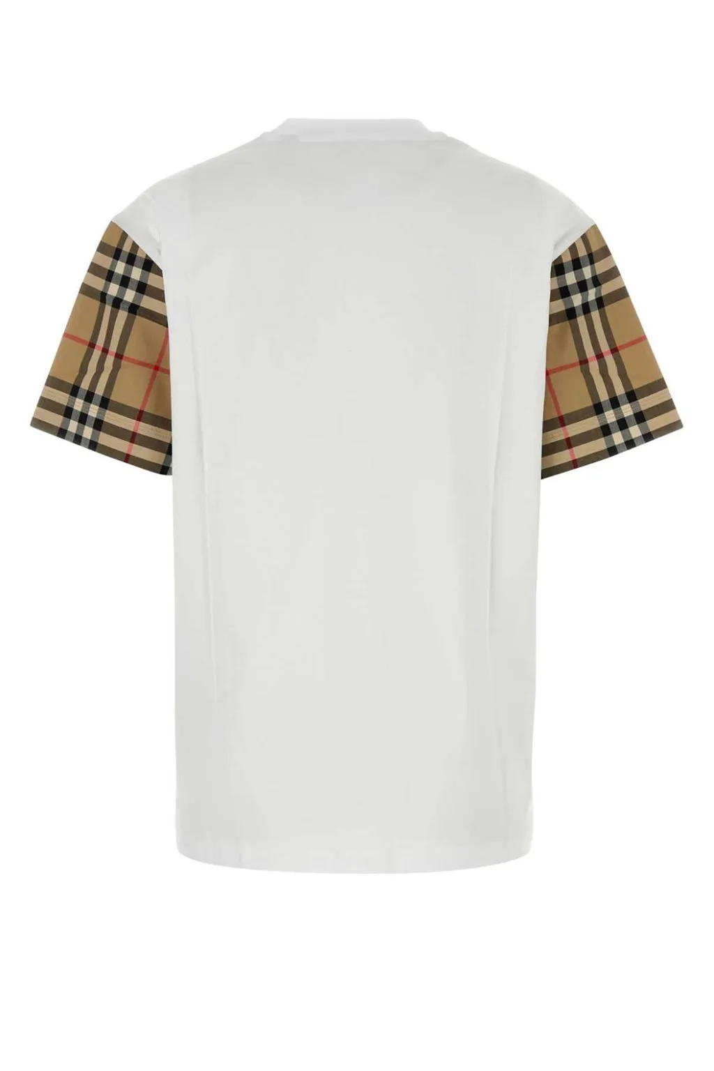 Vintage Checked Crewneck T-Shirt