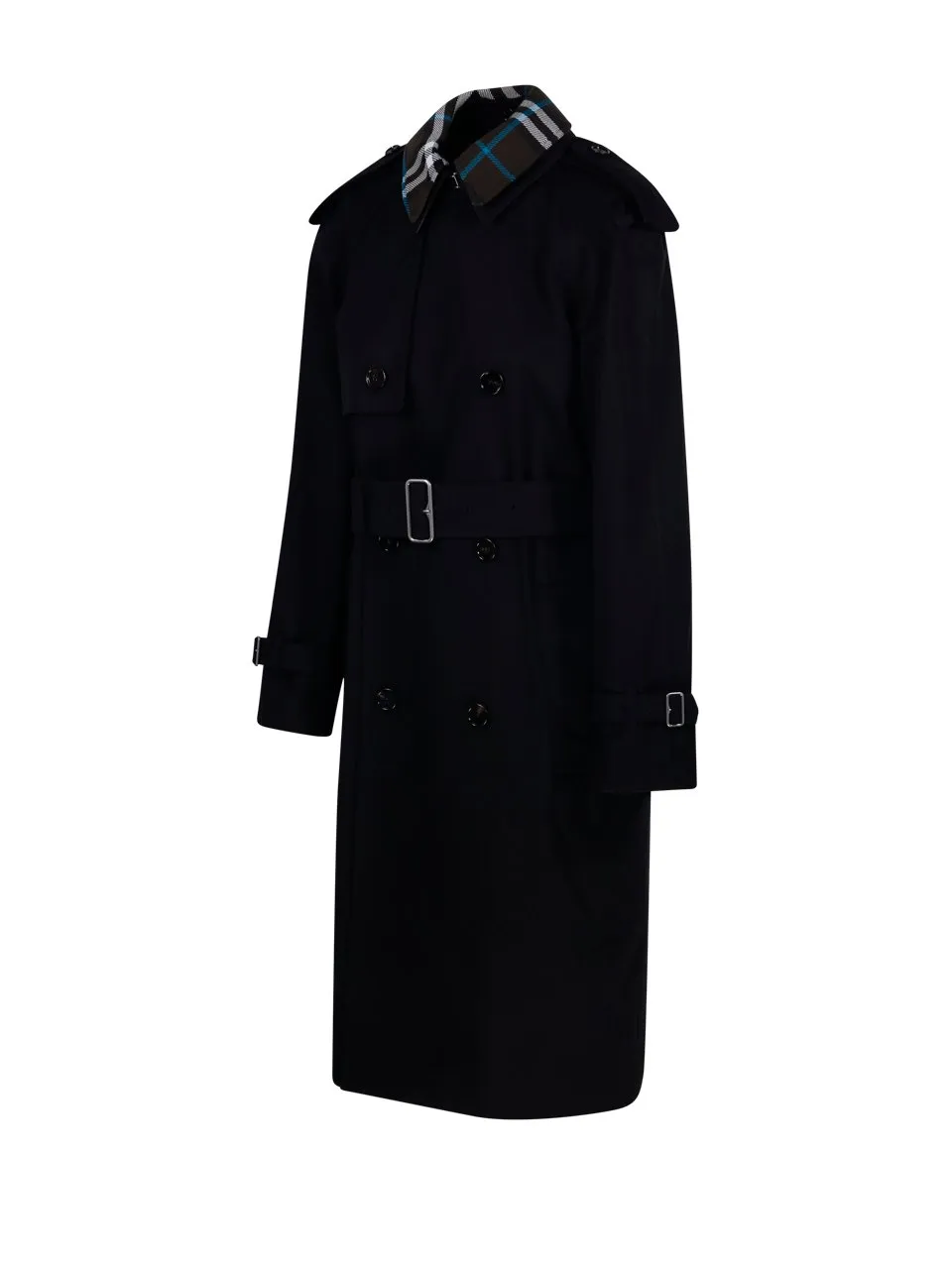 Double Breasted Belted Trench Coat