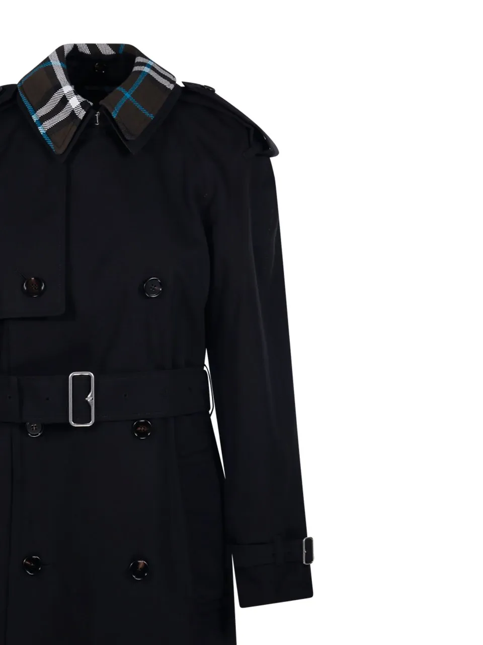 Double Breasted Belted Trench Coat