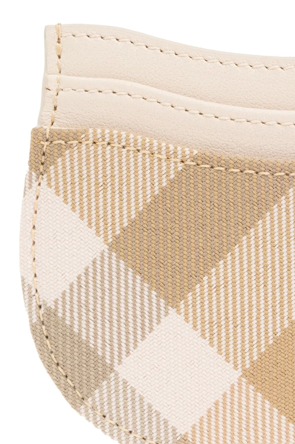 Rocking Horse Checked Curved-Edge Cardholder