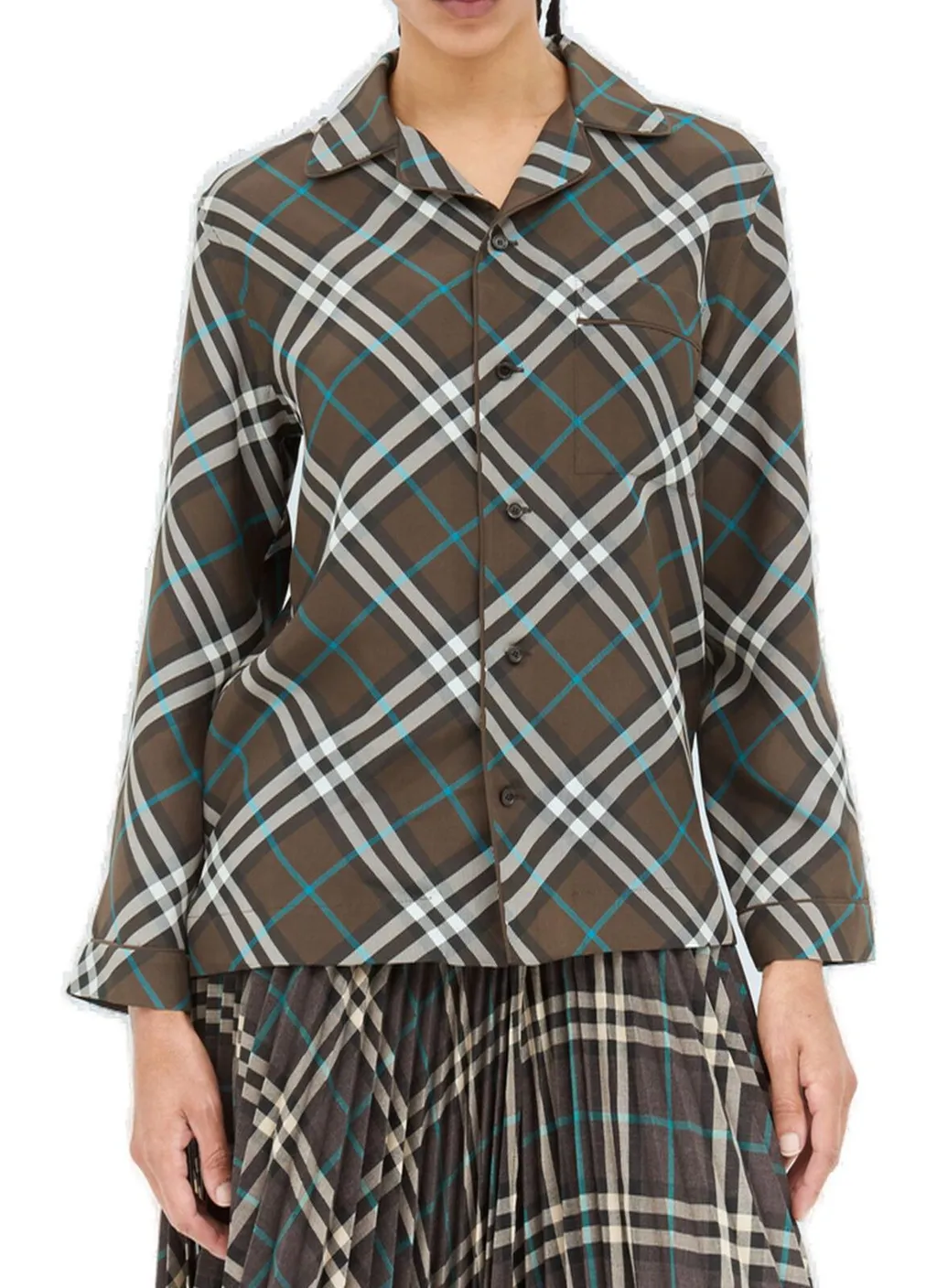 Vintage Check Long-Sleeved Shirt